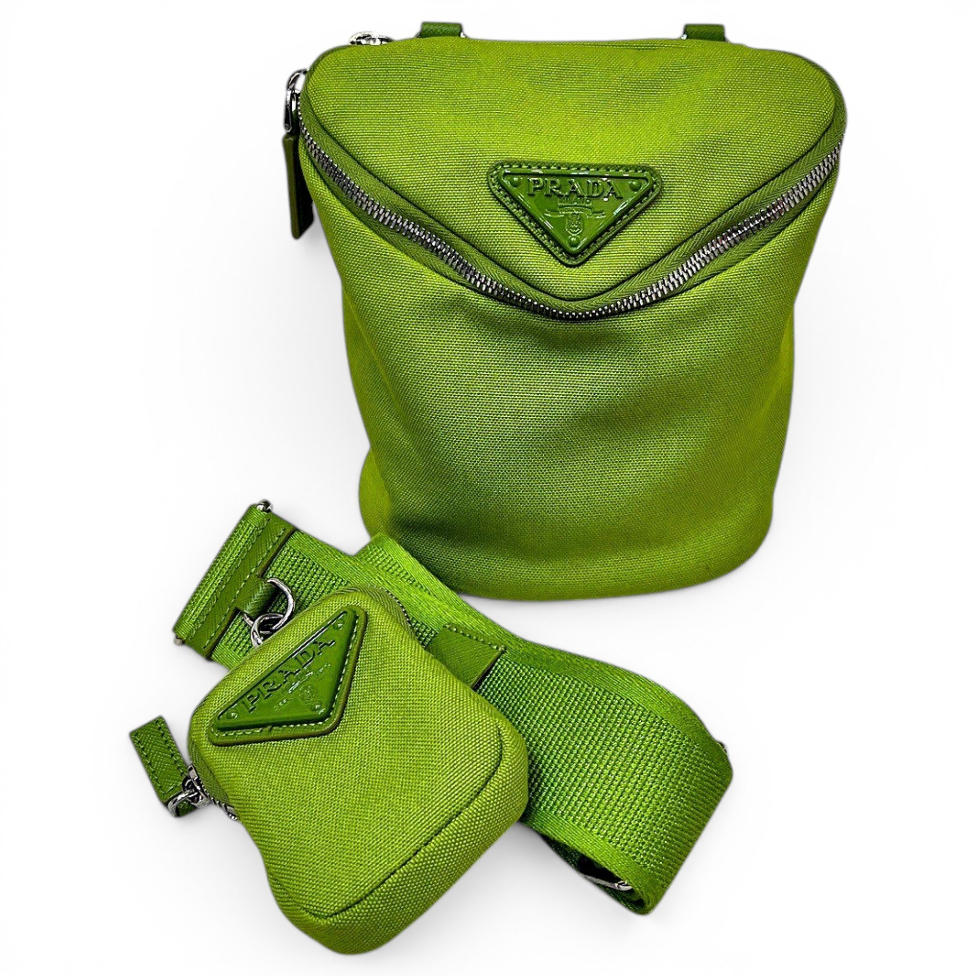 Duet cloth handbag
