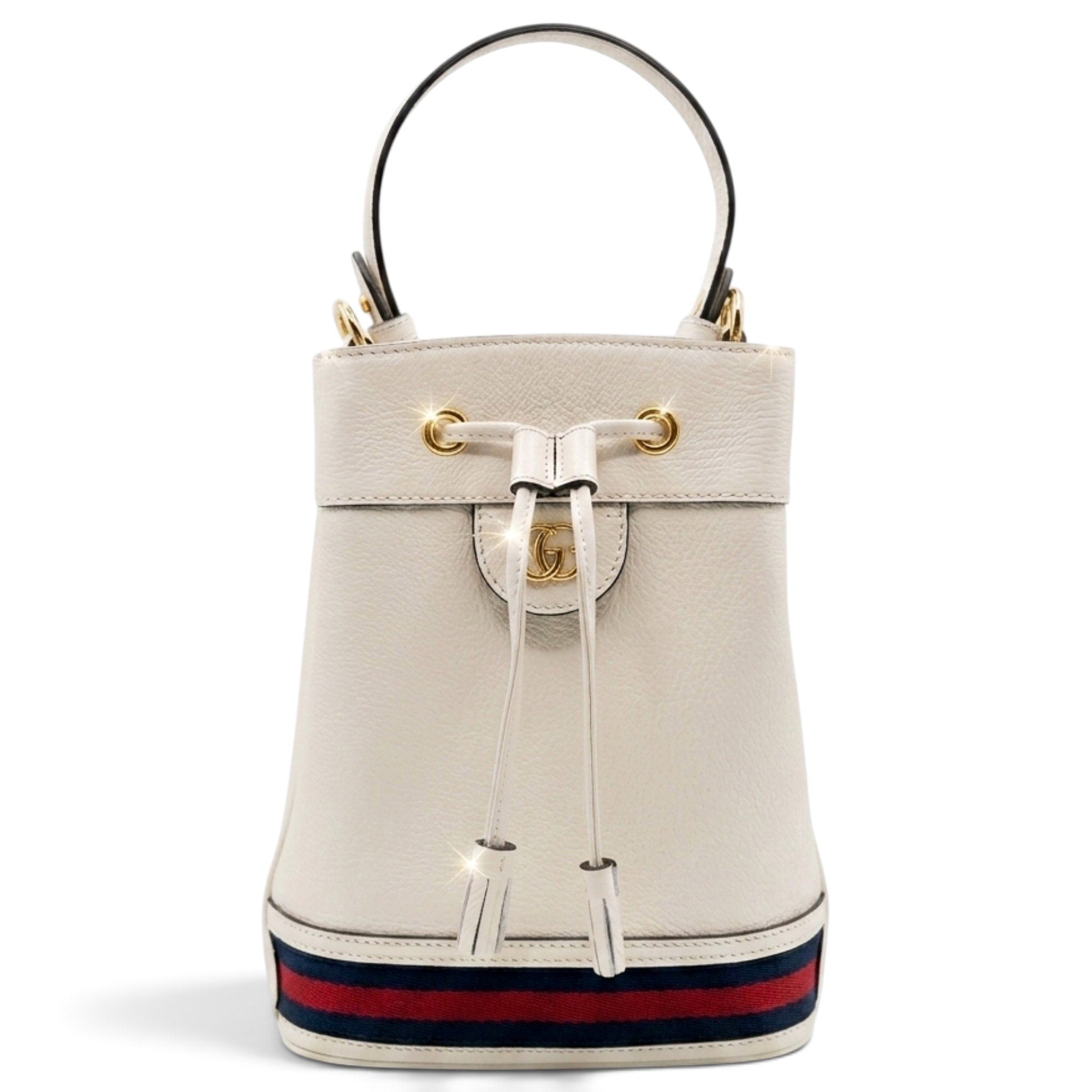Ophidia Bucket leather crossbody bag