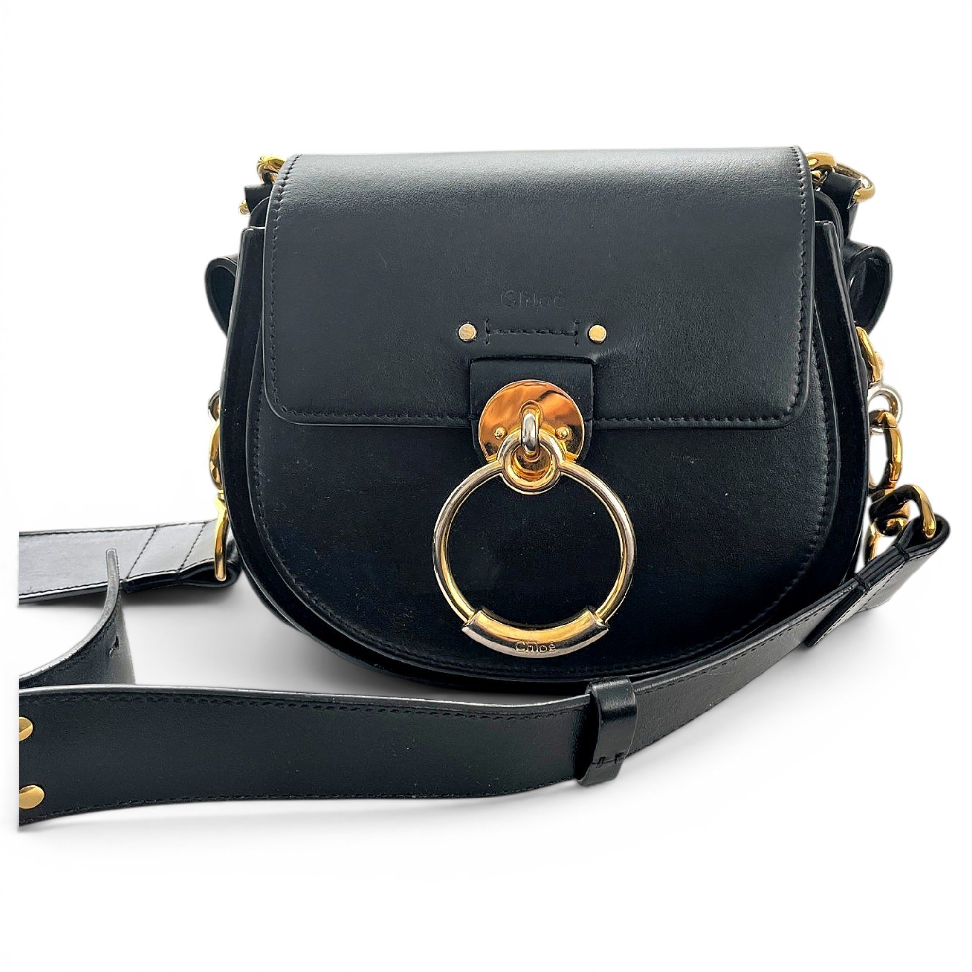 Tess leather handbag