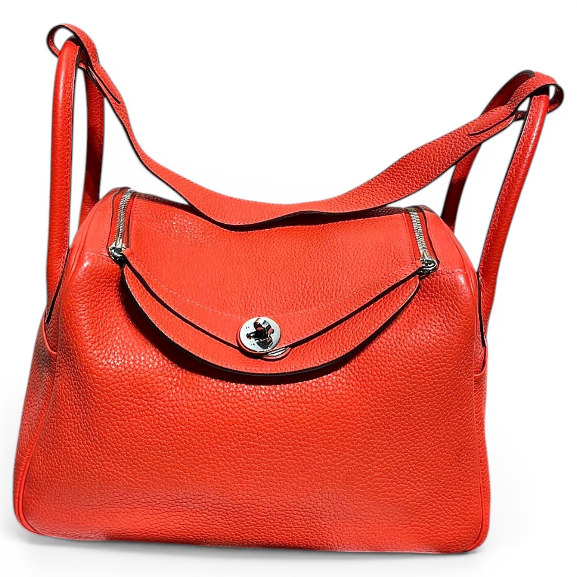 Lindy leather handbag