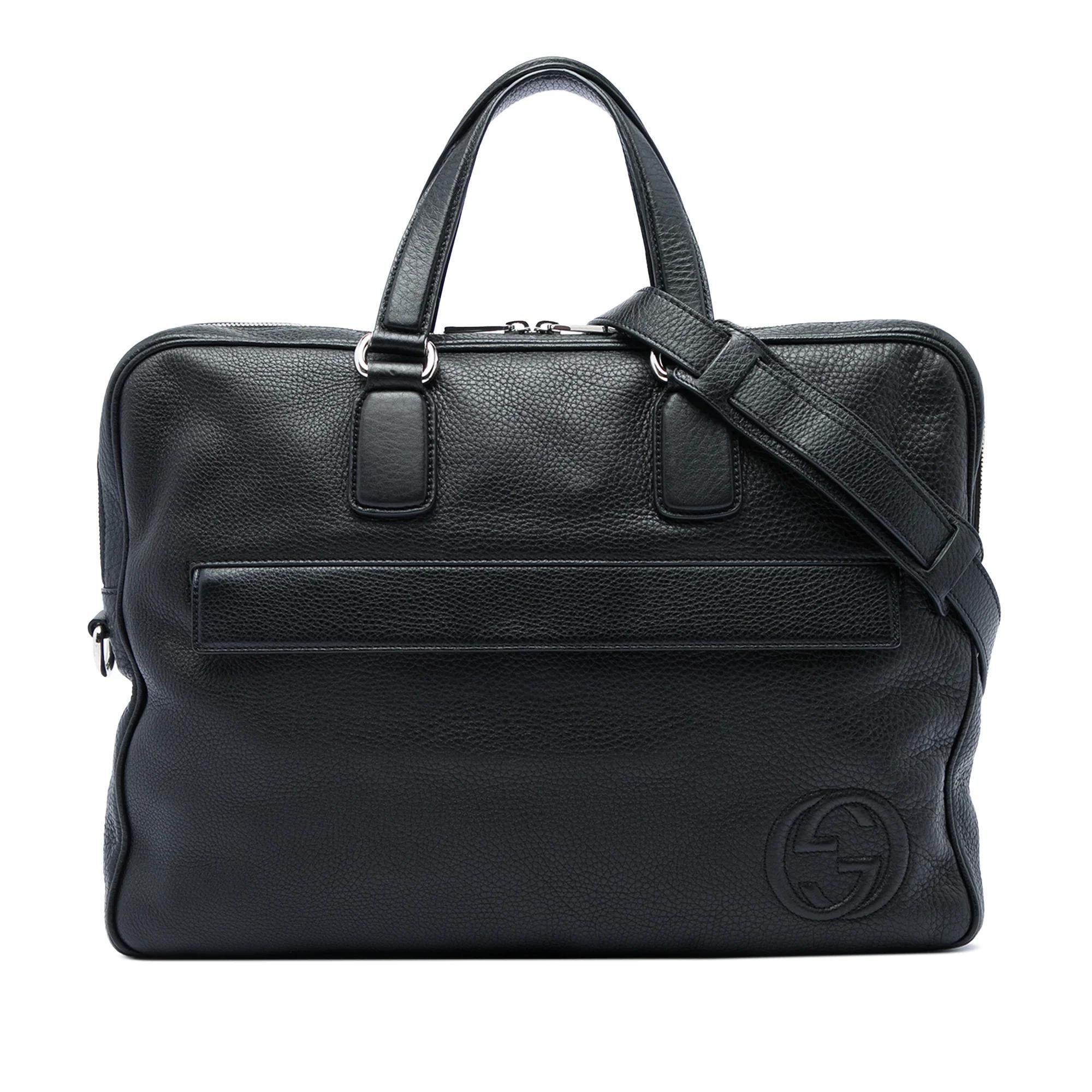 Soho pony-style calfskin handbag
