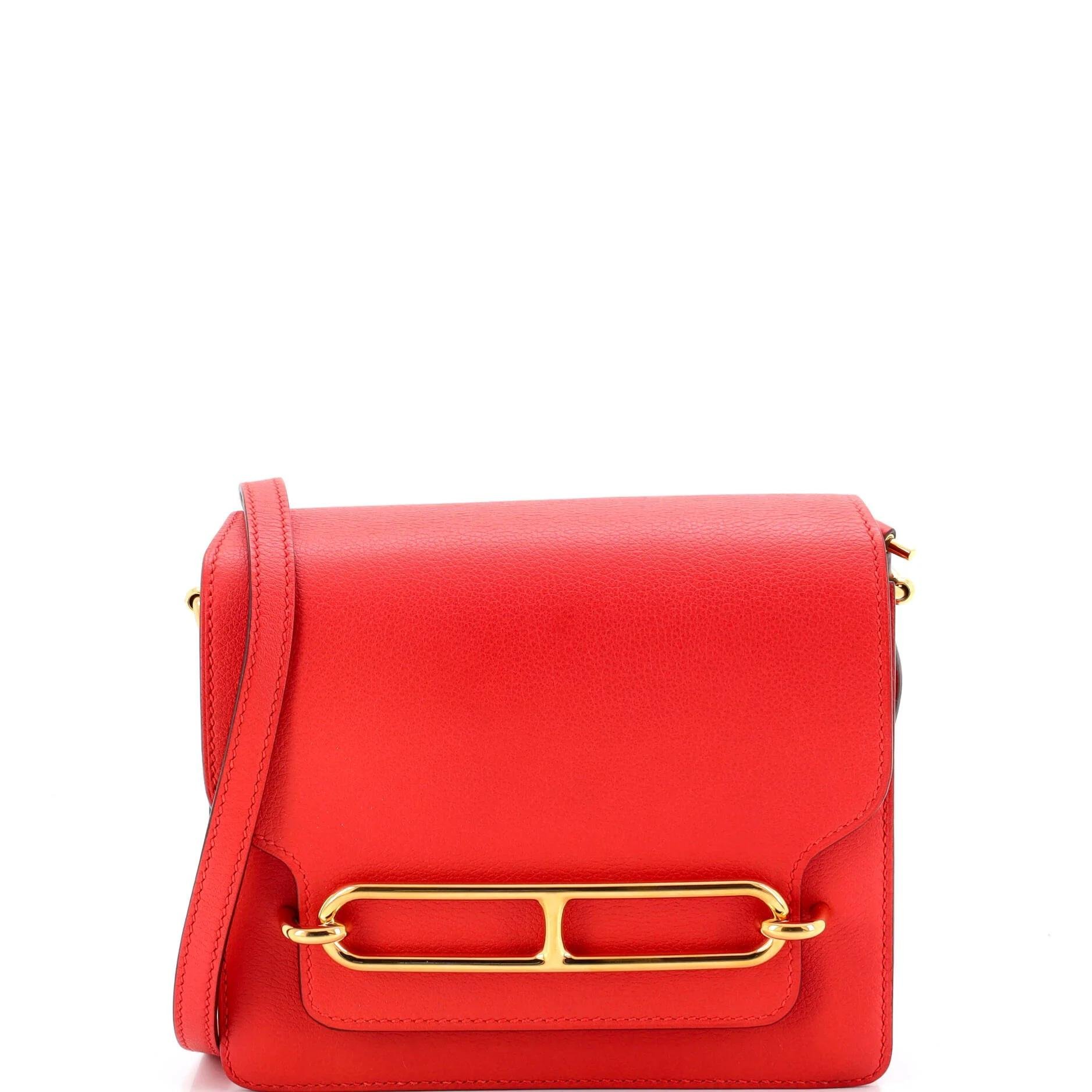 Leather crossbody bag