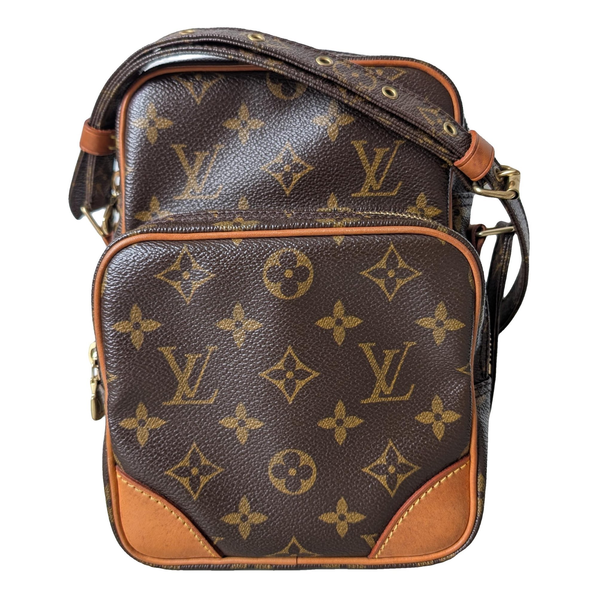 Amazon leather crossbody bag