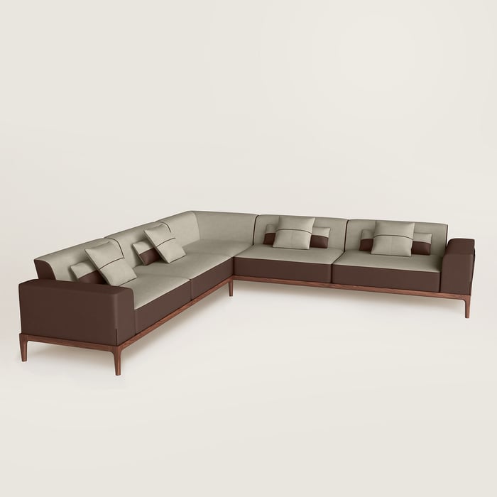 Sofa Sellier 5-seater Corner
