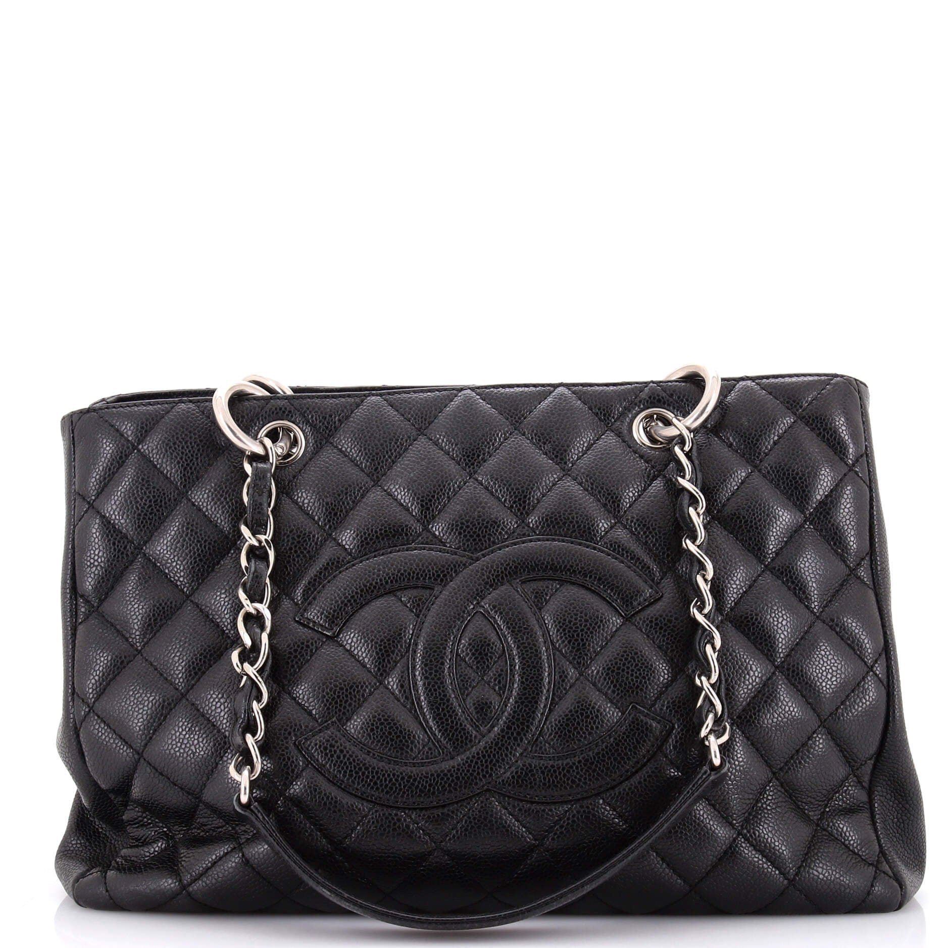 Classic CC Shopping leather tote