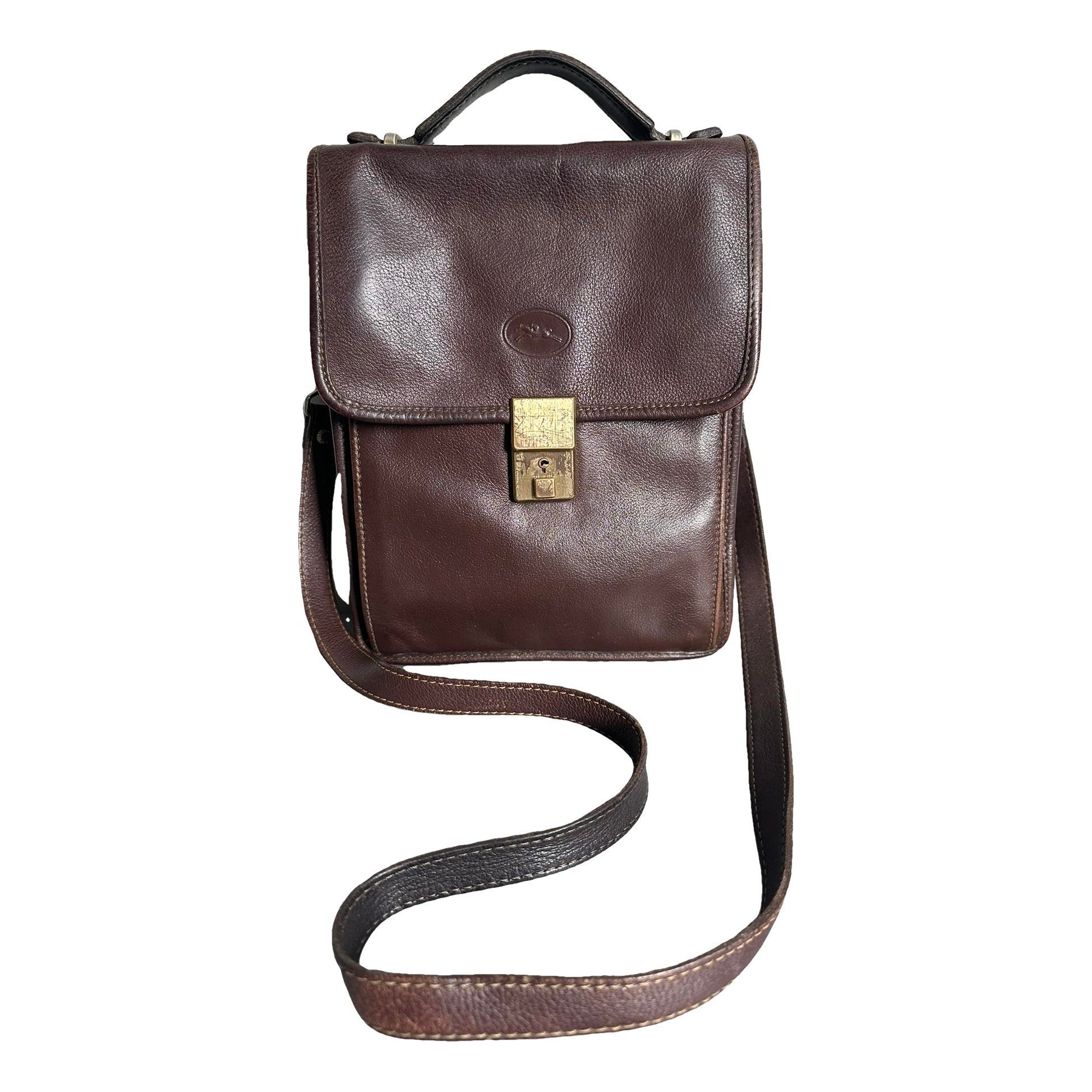 Leather crossbody bag