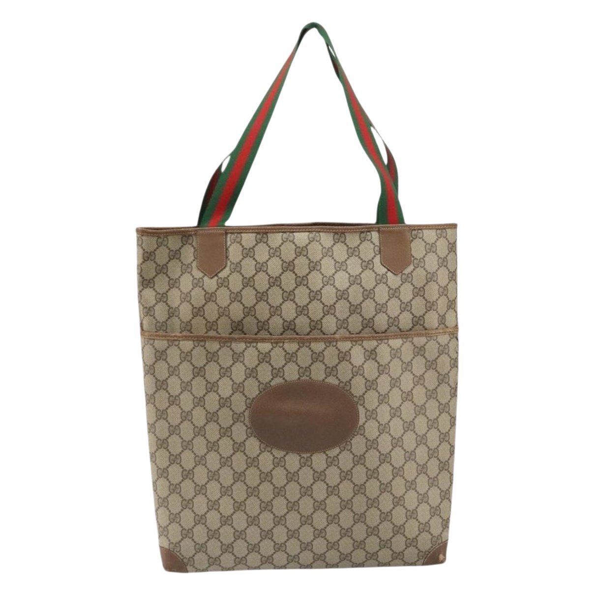 Leather tote
