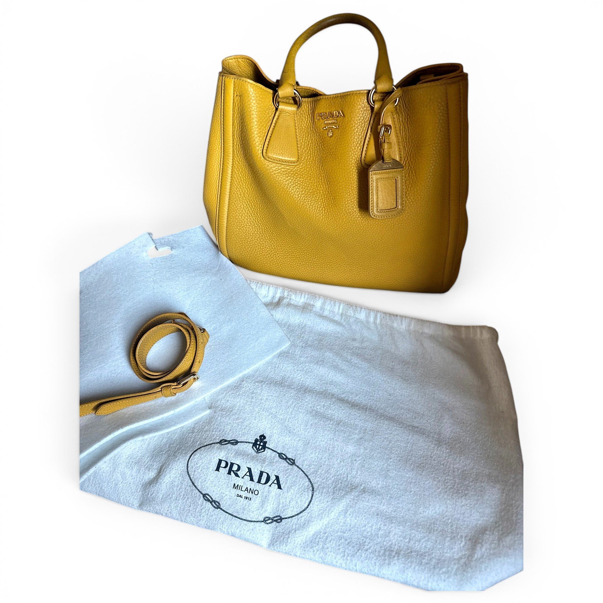Leather handbag