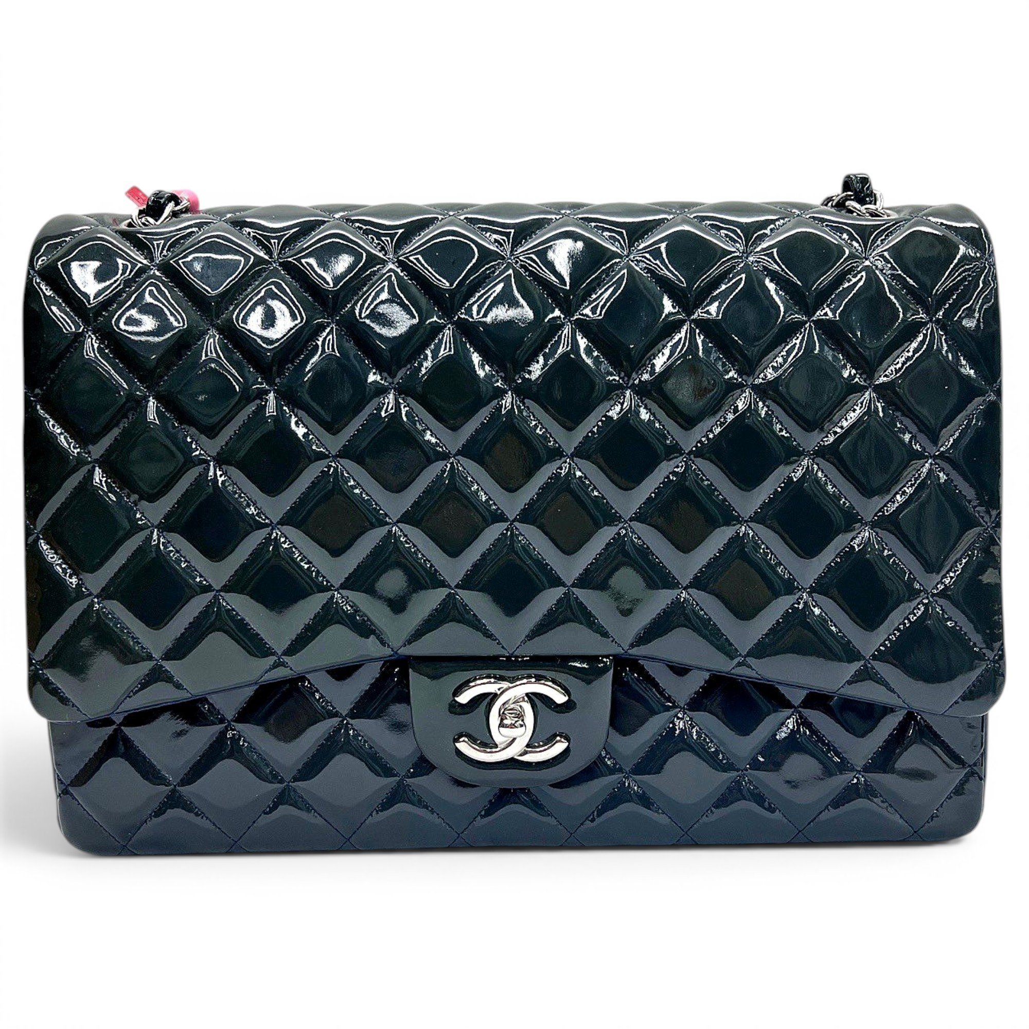 Timeless/Classique patent leather handbag