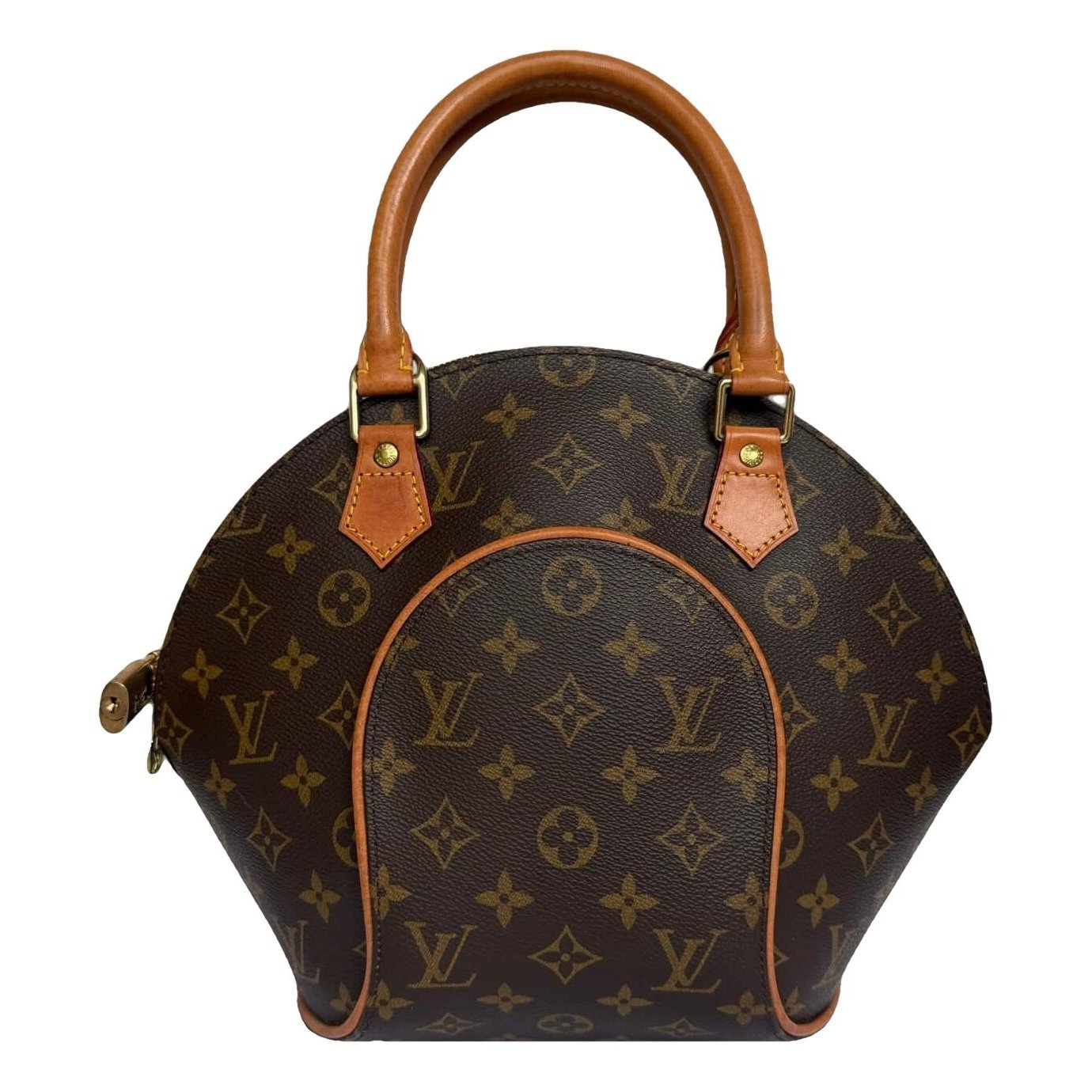 Ellipse vinyl handbag
