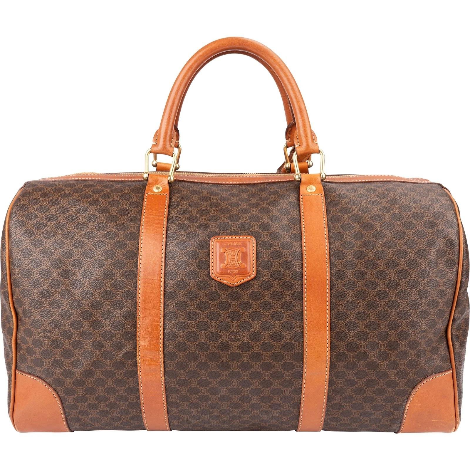 Triomphe leather handbag