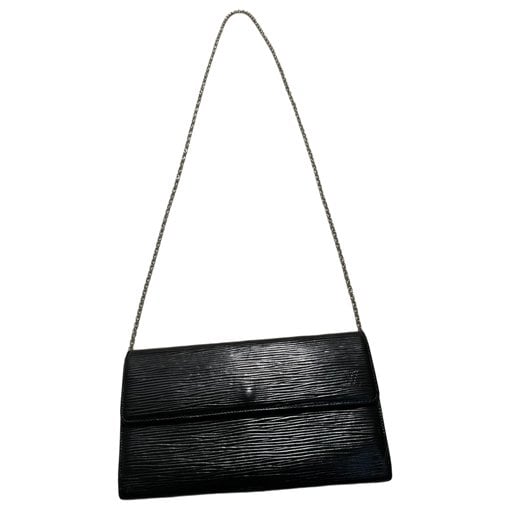 Honfleur leather clutch bag