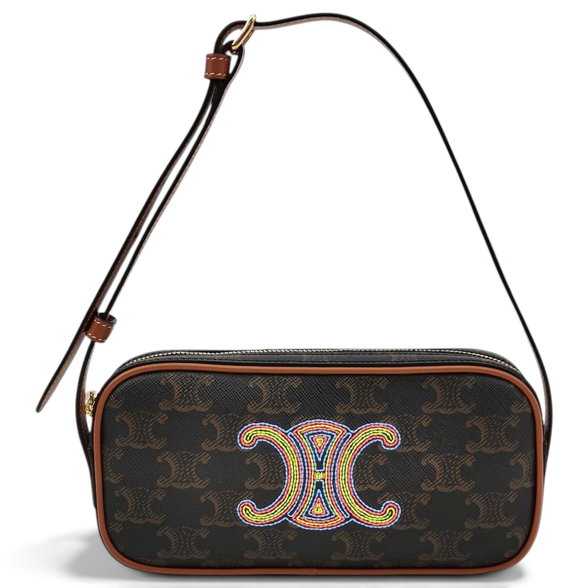 Celine Triomphe Long leather handbag