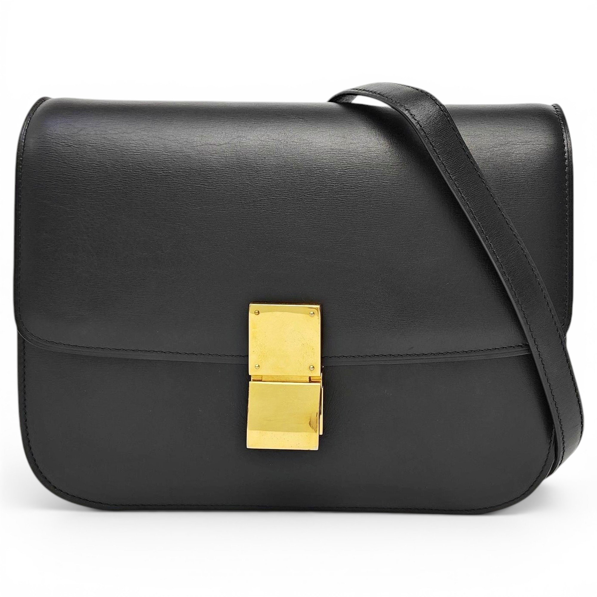 Leather handbag