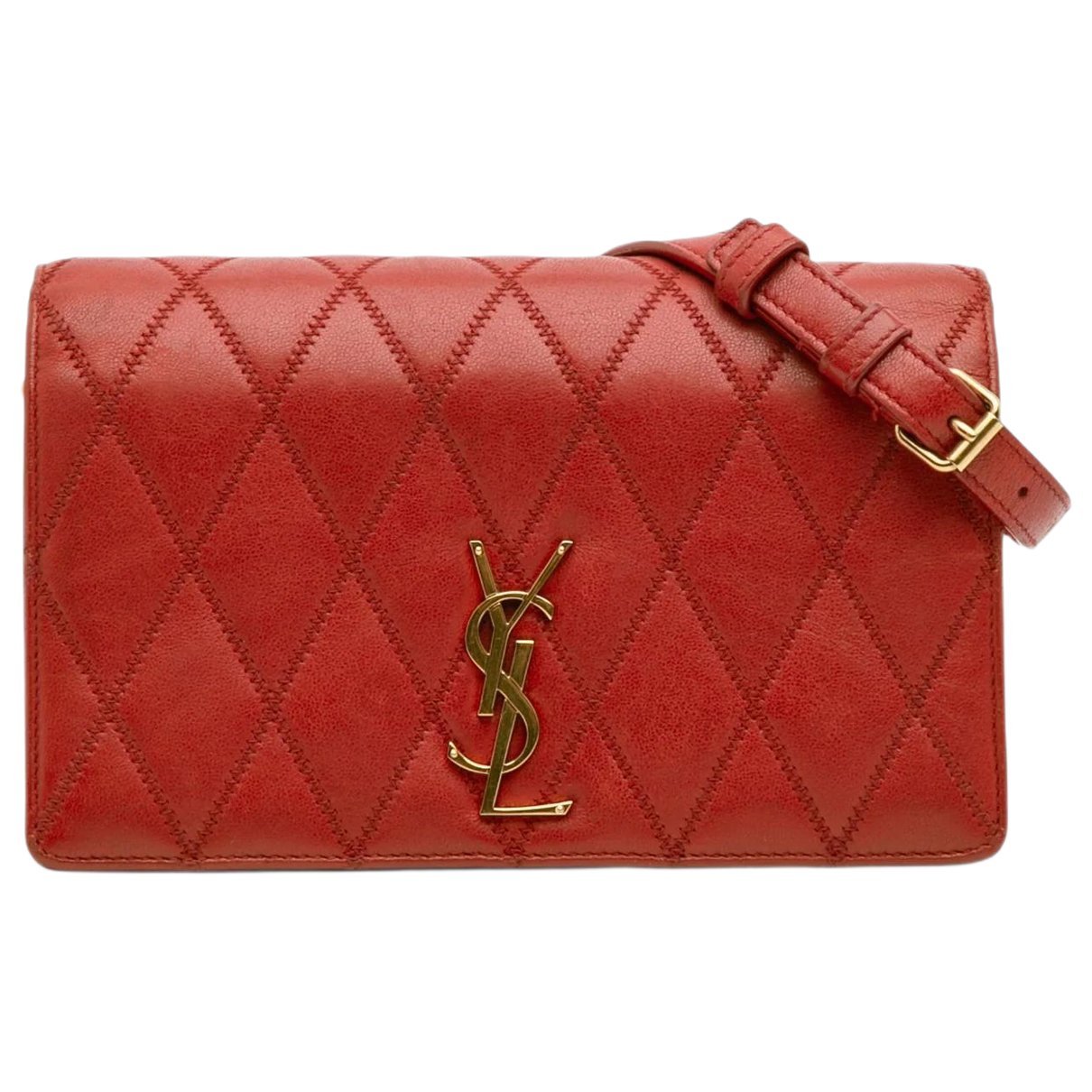 Angie leather crossbody bag
