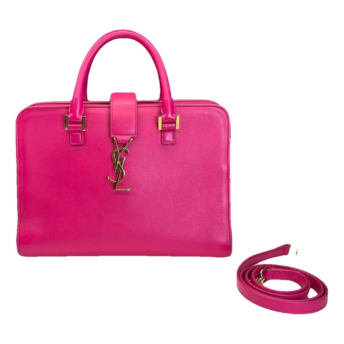 Monogram Cabas leather crossbody bag