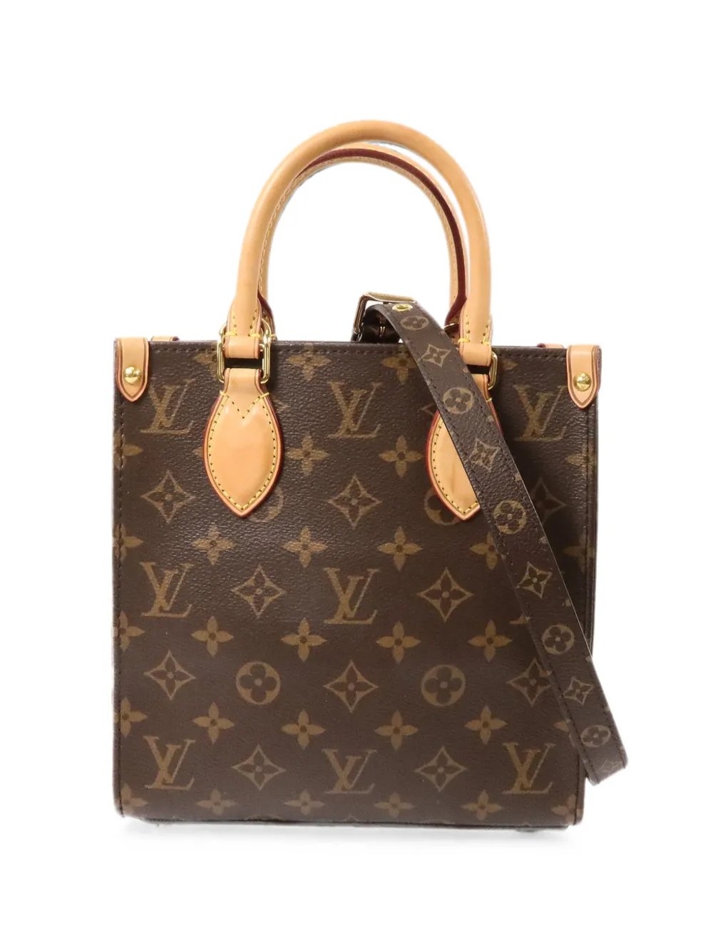Sac Plat BB Monogram canvas tote bag