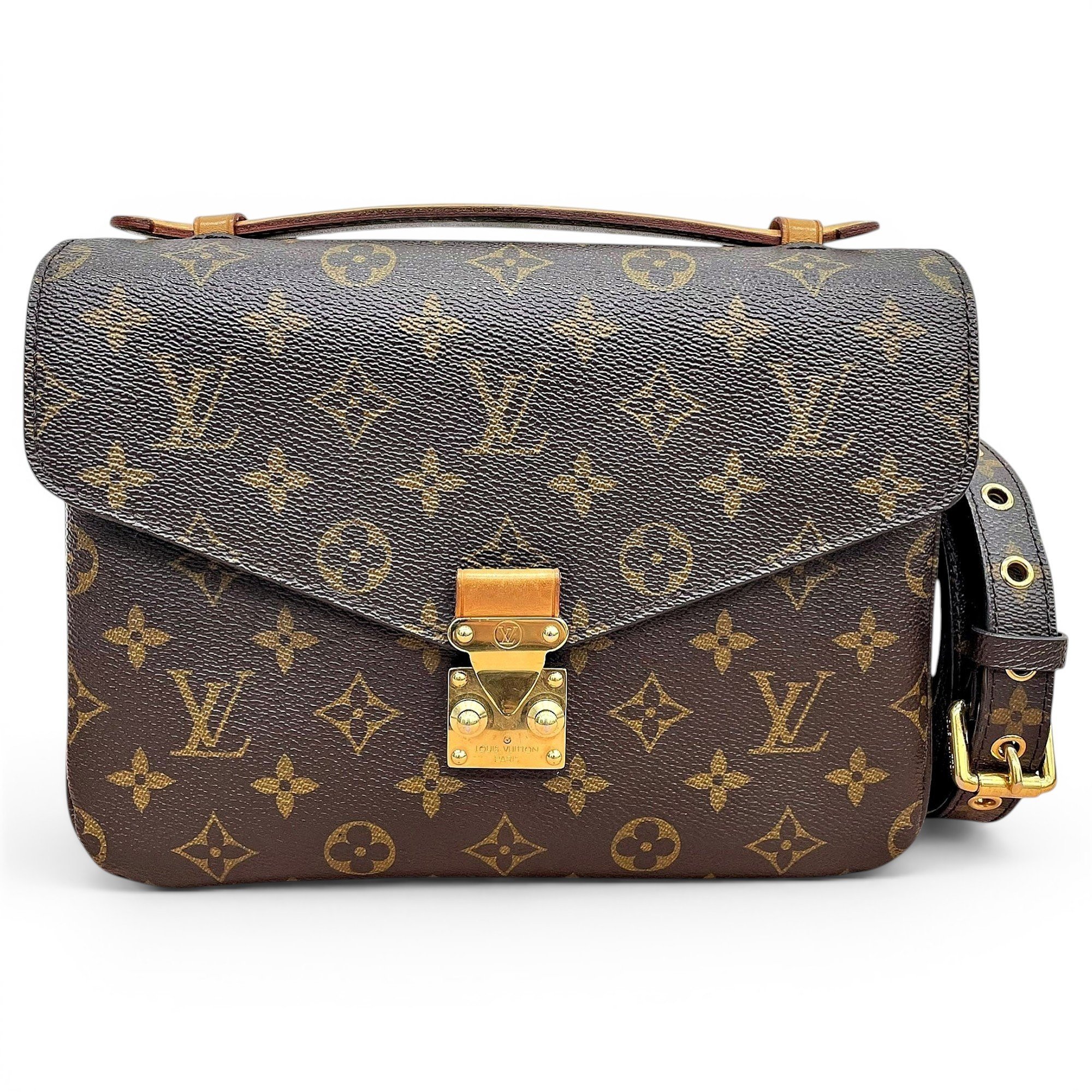 Metis leather handbag