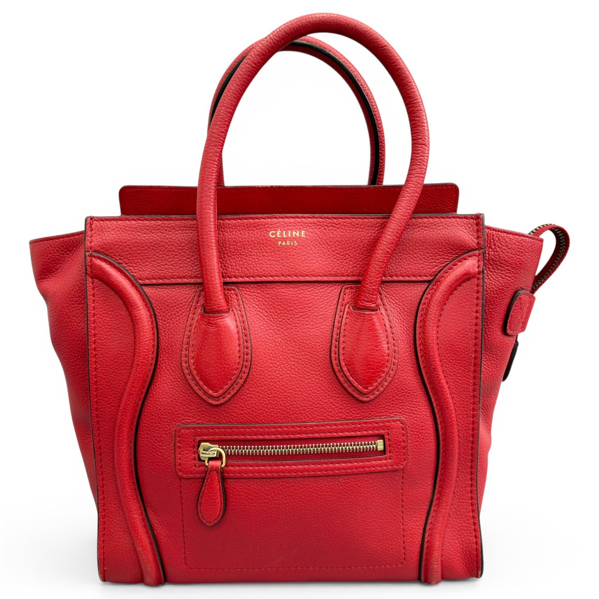 Luggage leather handbag