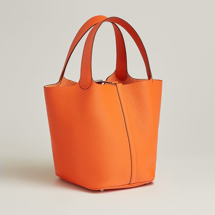 Orange Minium Picotin Lock 22 Bag