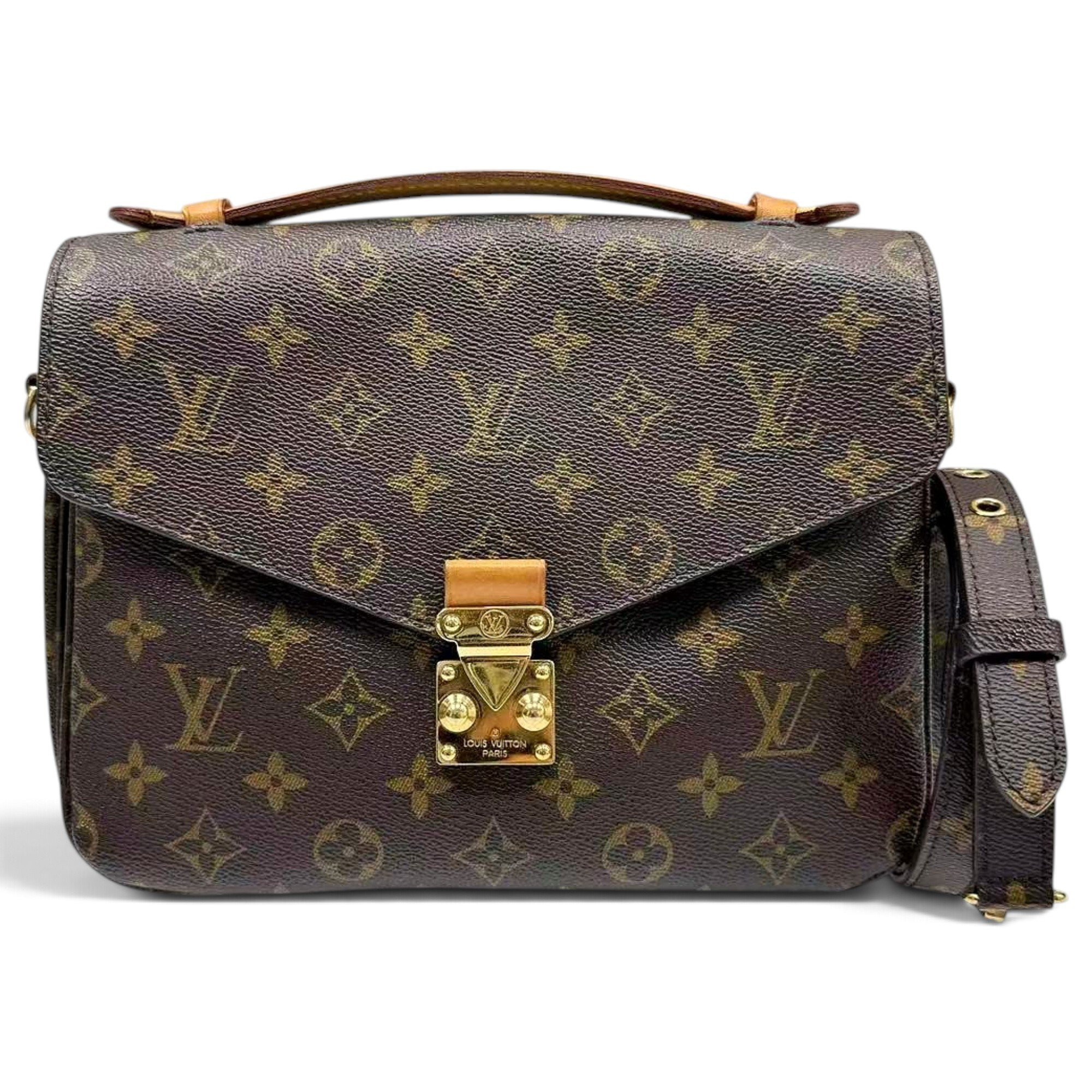 Metis leather handbag