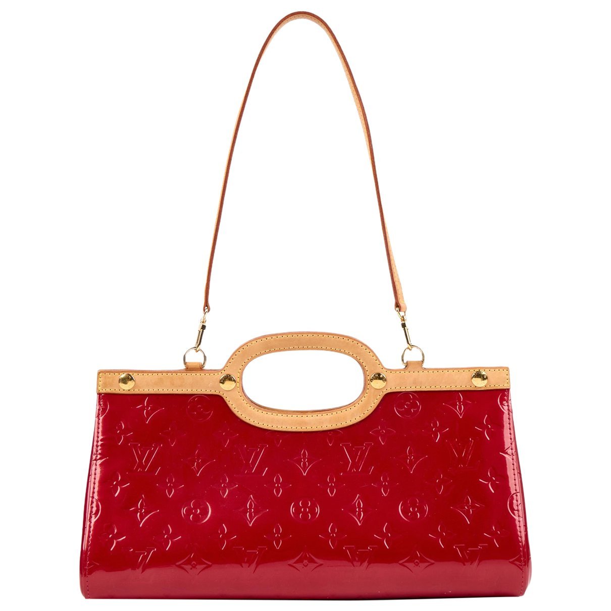 Roxbury patent leather handbag