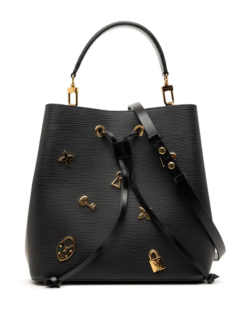 2018 Epi Love Lock Neonoe bucket bag