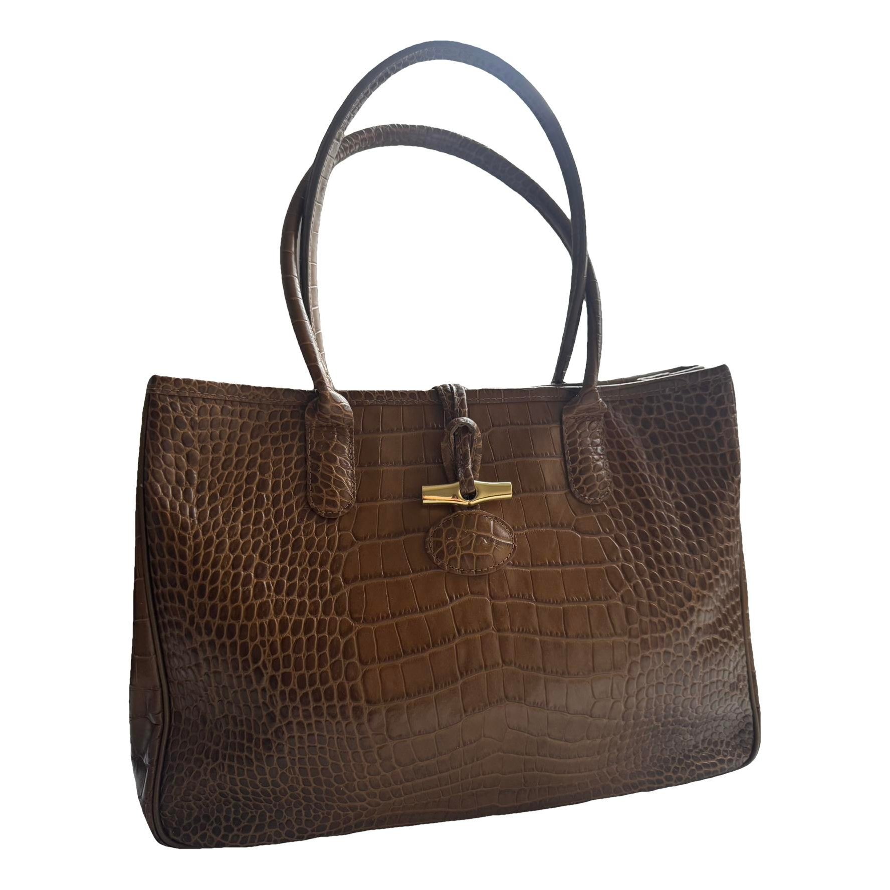 Roseau leather handbag