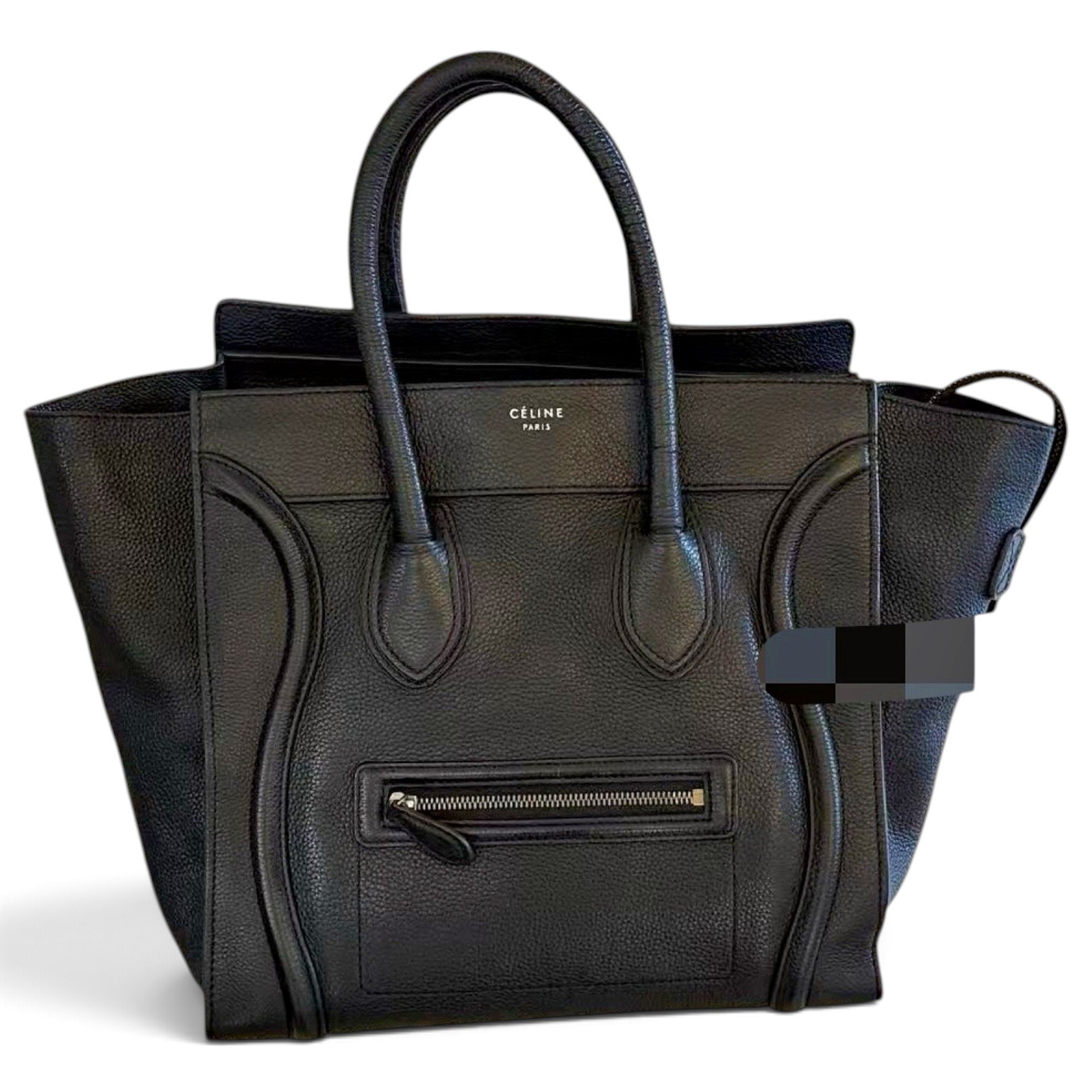 Luggage leather tote