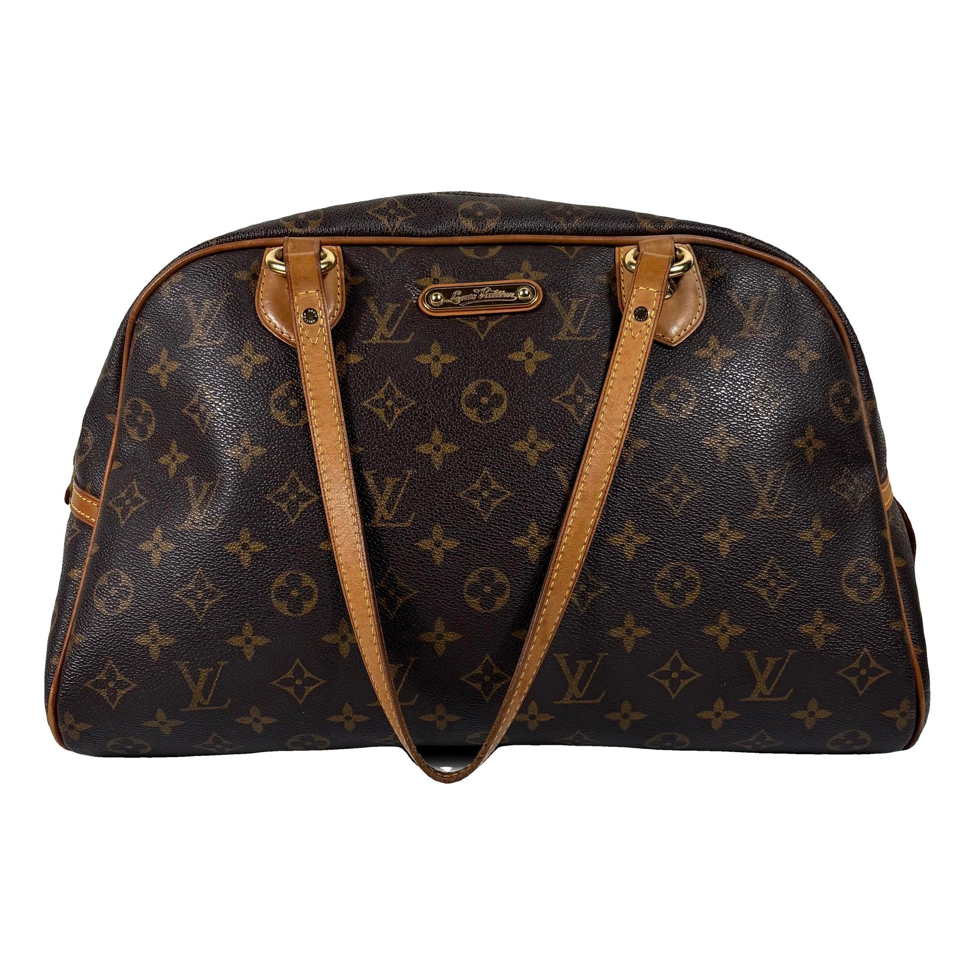 Montorgueil leather handbag