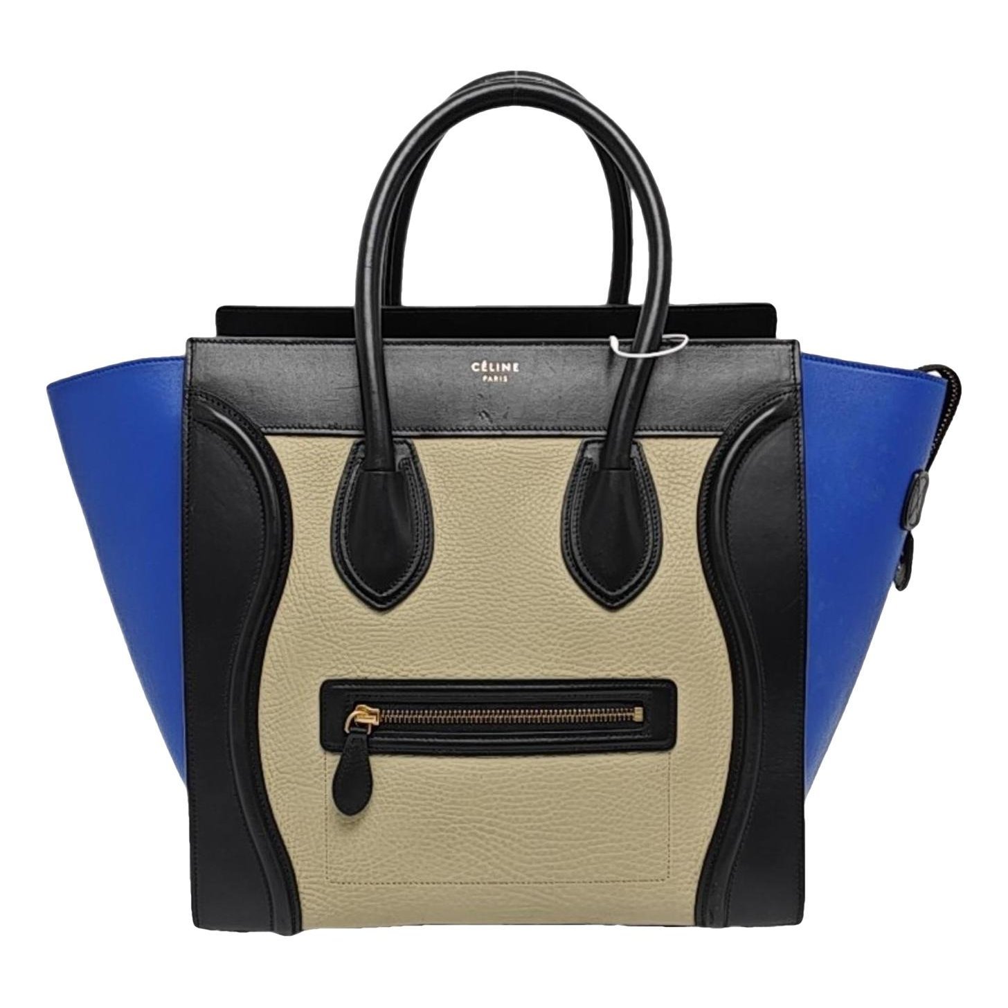 Luggage leather handbag