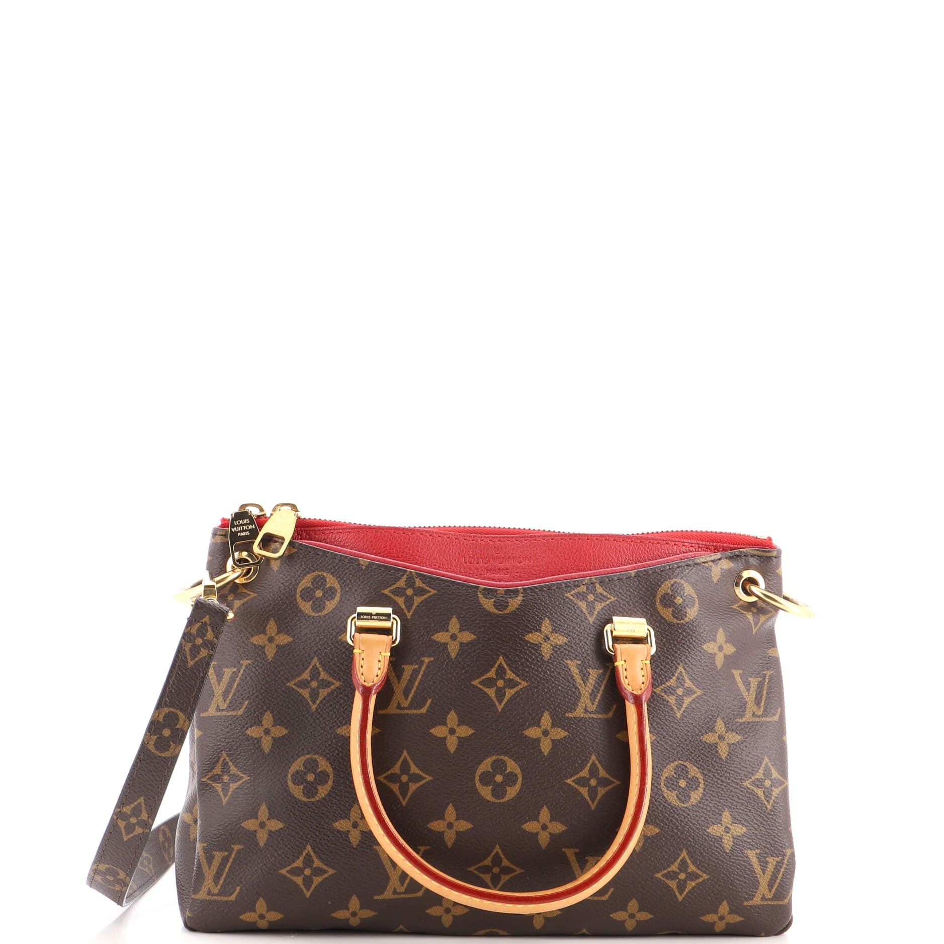 Pallas Tote Monogram Canvas with Leather BB