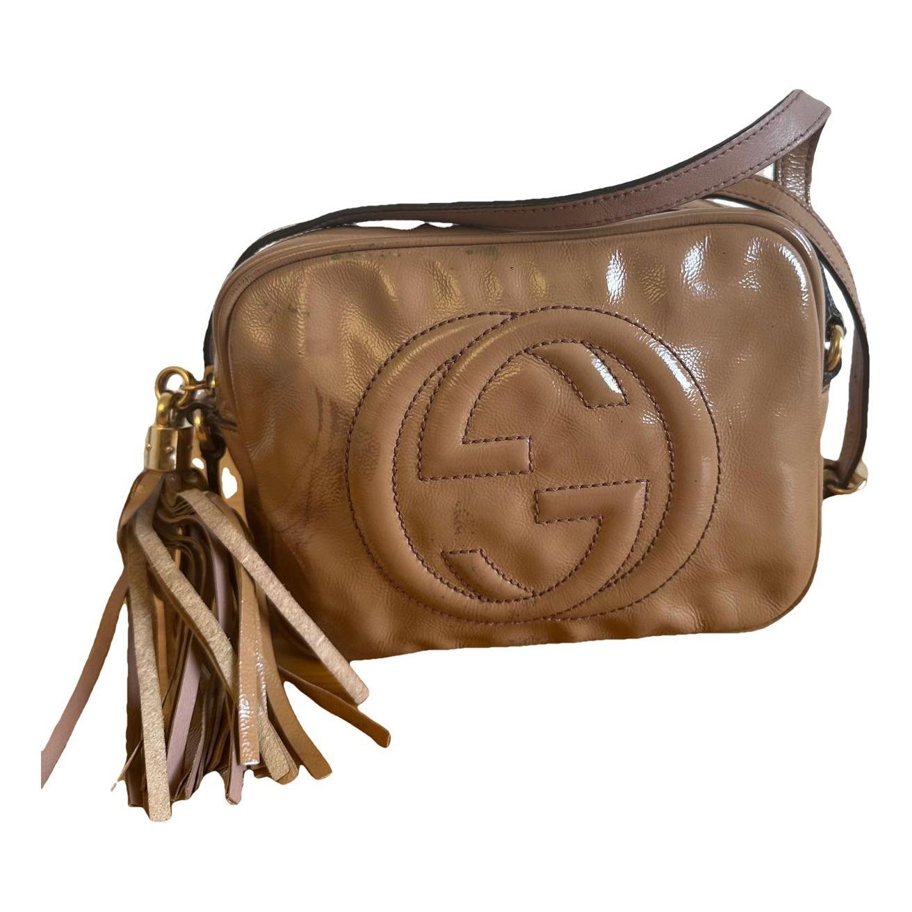 Soho patent leather handbag