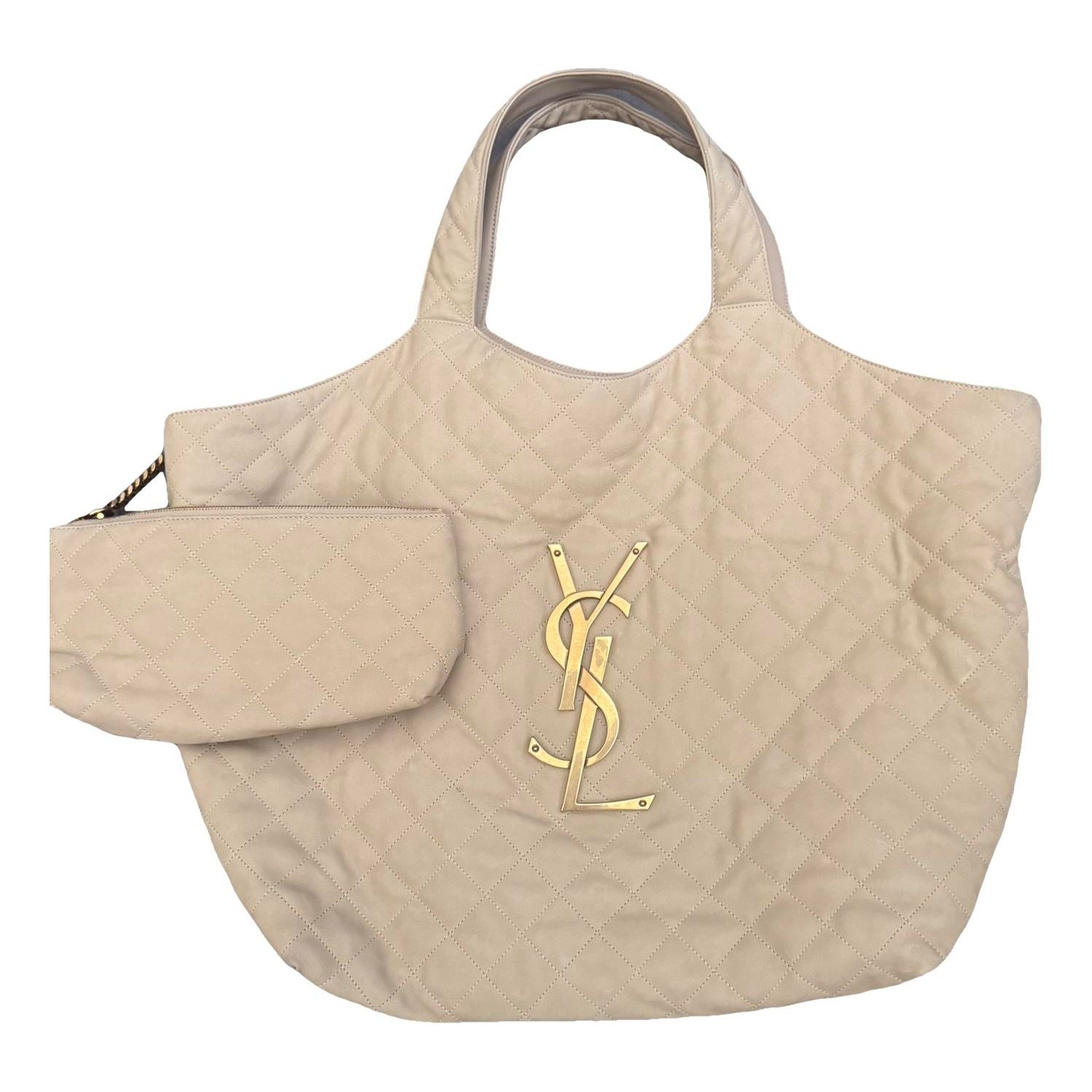 Leather tote