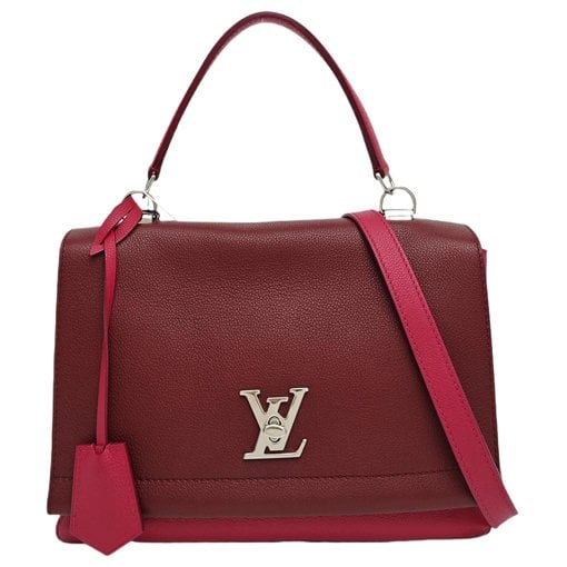 Lockme leather handbag