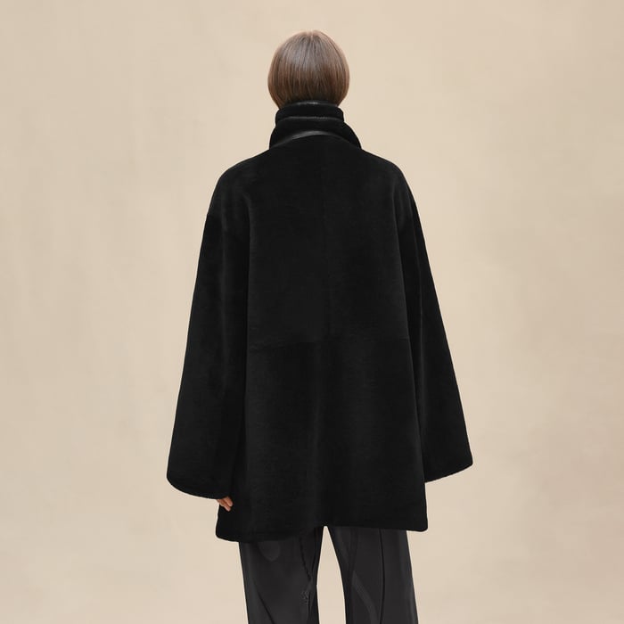 Noir Reversible Coat