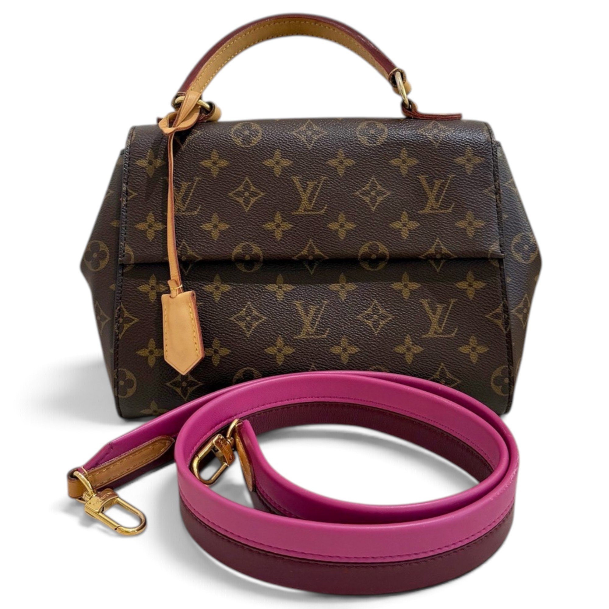 Cluny leather handbag