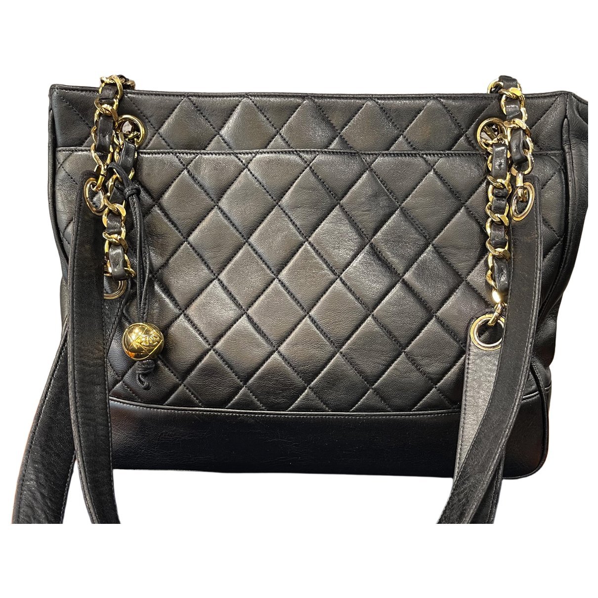 Grand shopping leather handbag
