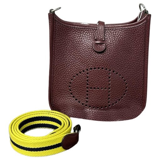Evelyne leather handbag