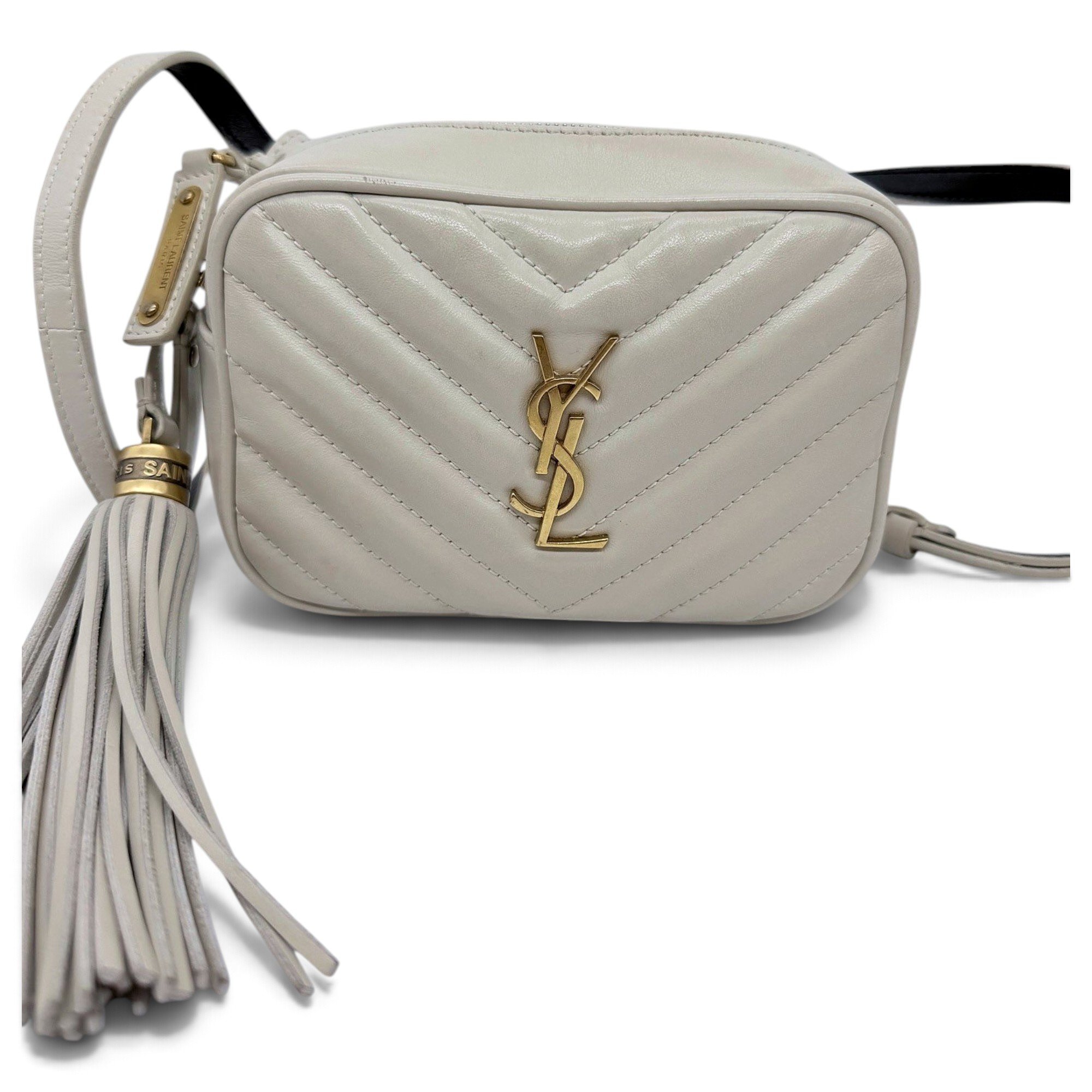 Camera Lou leather handbag