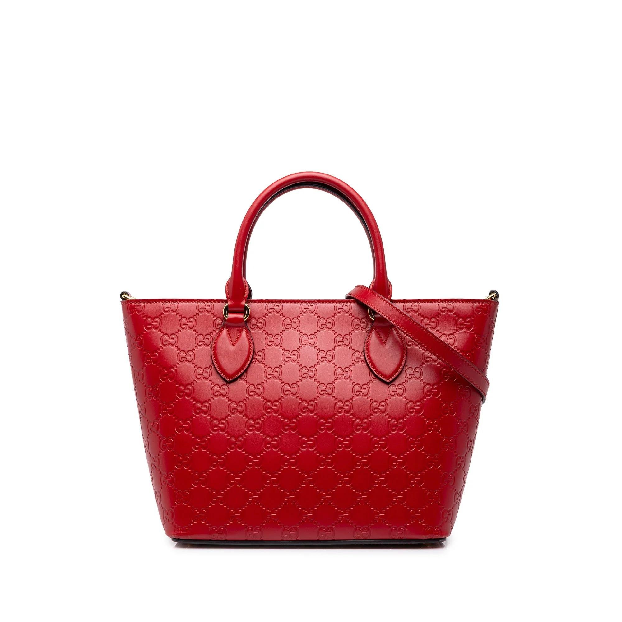 Gucci B leather handbag