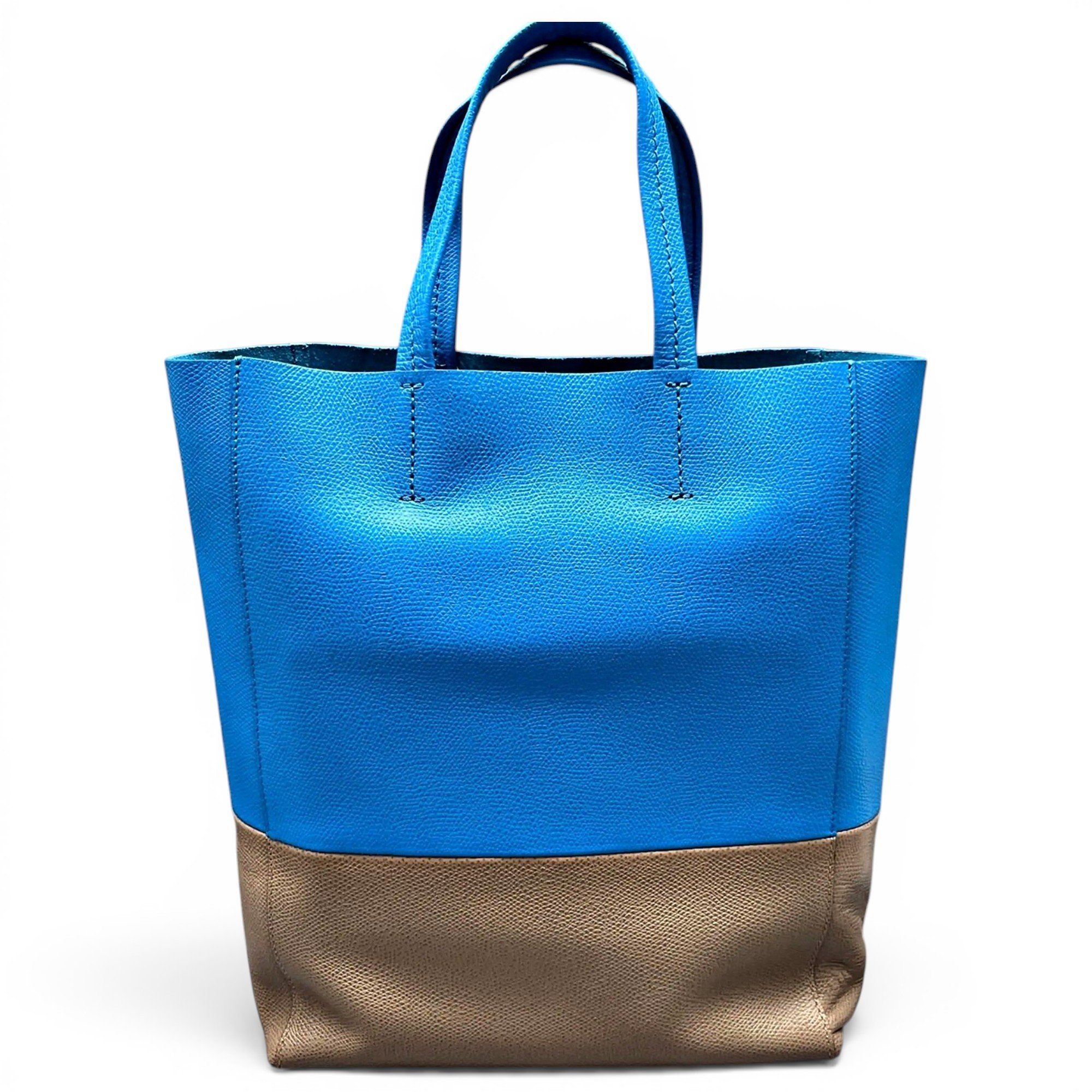Cabas leather crossbody bag