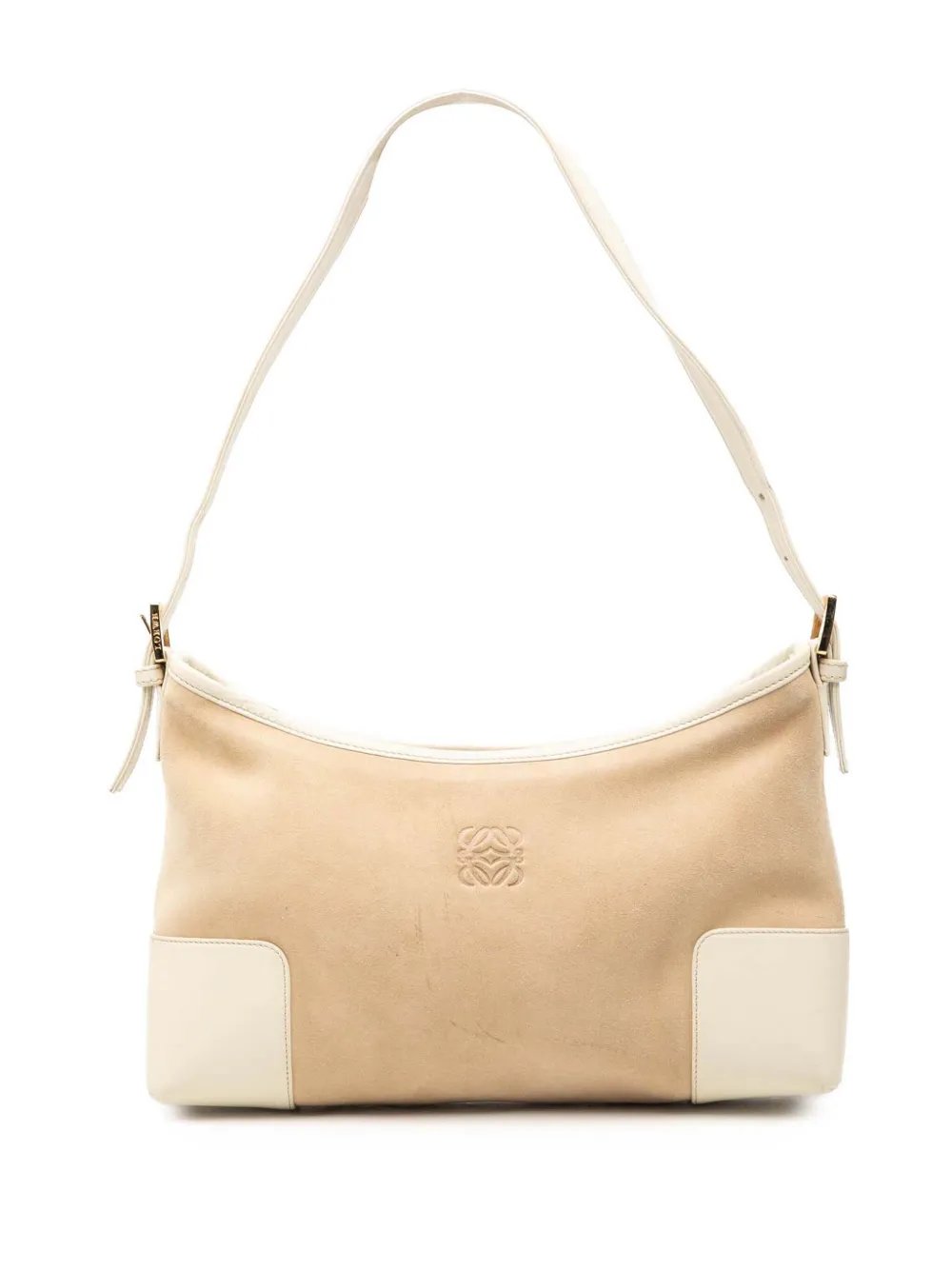 2003 Suede Anagram shoulder bag