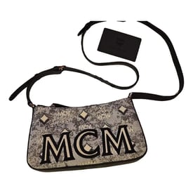 MCM Linen crossbody bag