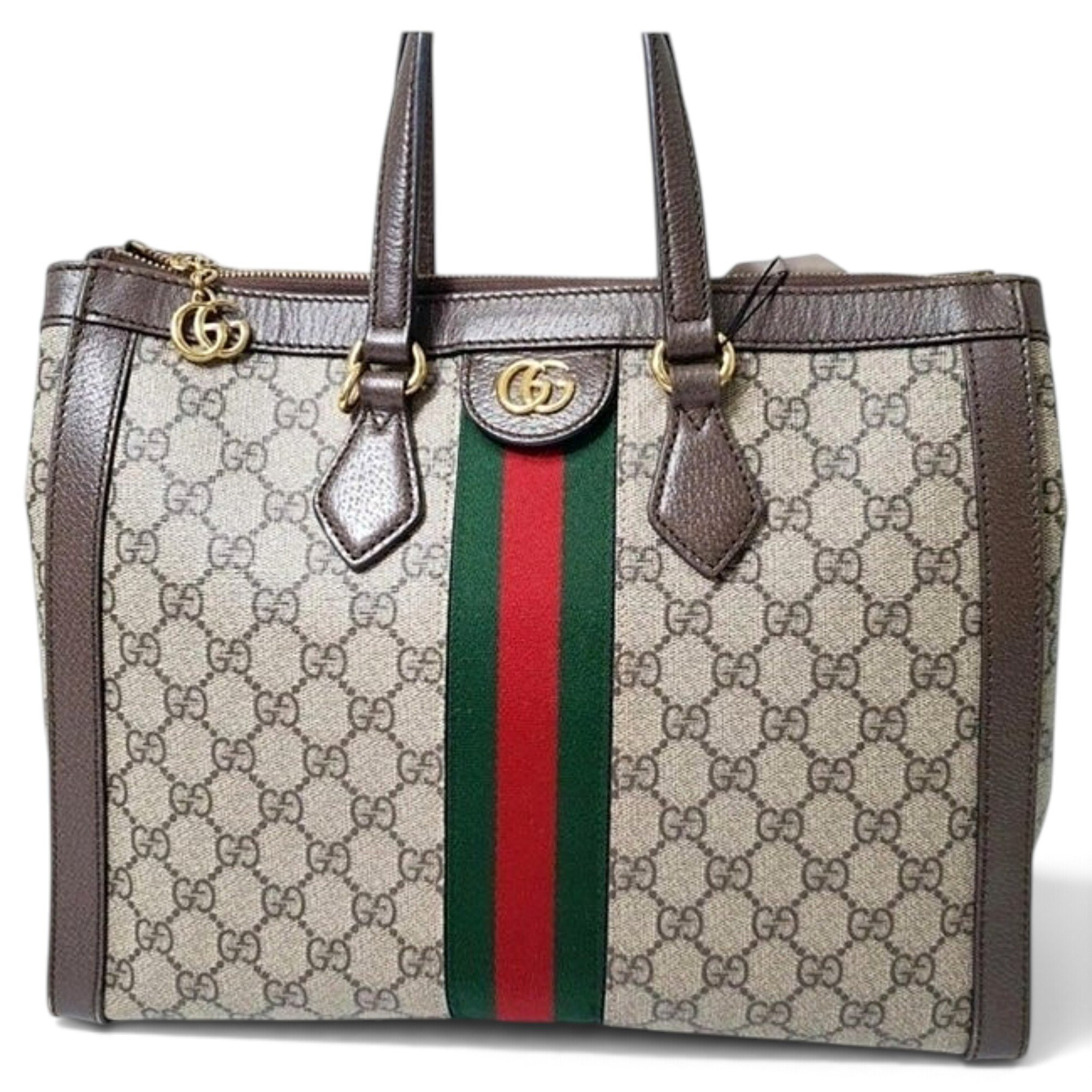 Ophidia GG leather handbag