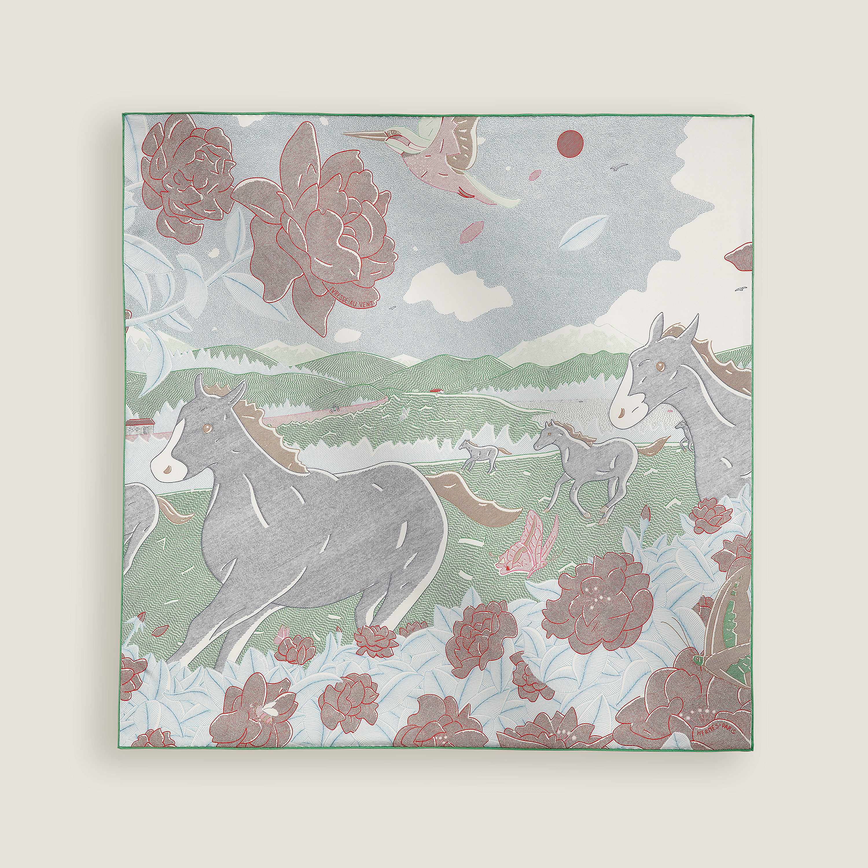 Ivresse Au Vent scarf 70