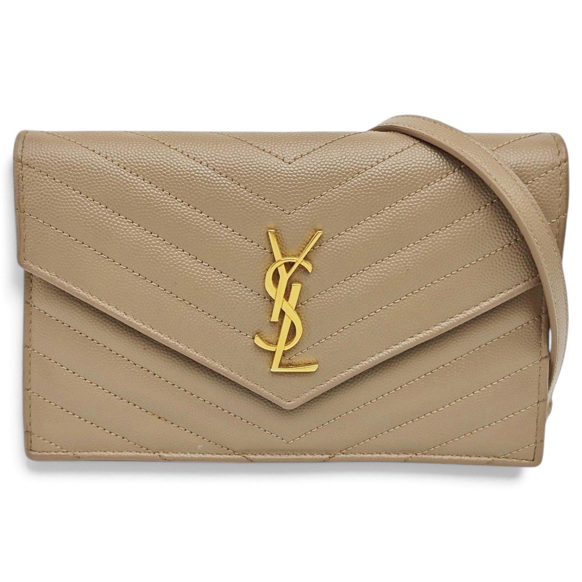 Baby monogramme leather handbag