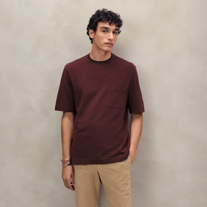 Bourgogne "Piqures Sellier" T-shirt