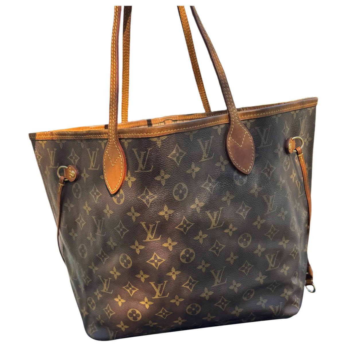 Neverfull leather tote