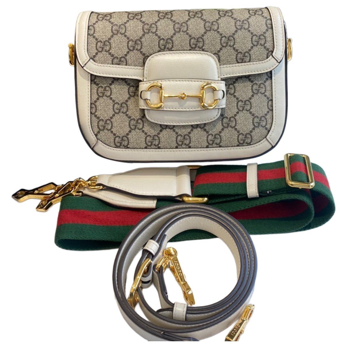 Horsebit 1955 cloth handbag
